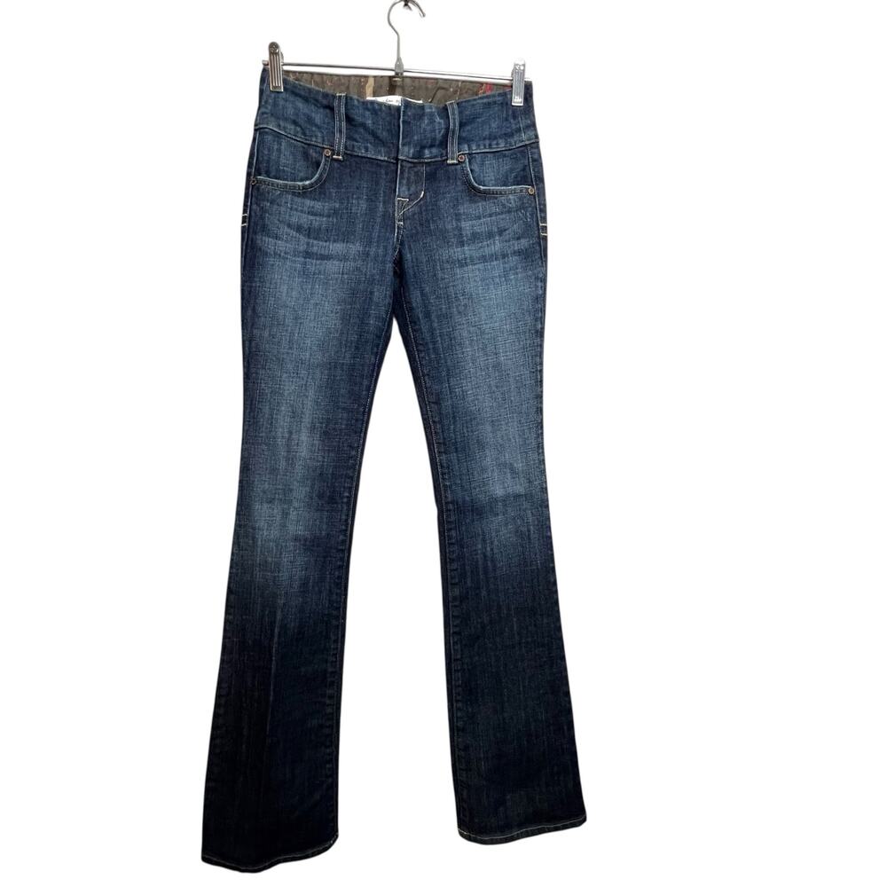 Freedom of Choice Bootcut Jeans Size 25 Dark Wash Slim USA Made